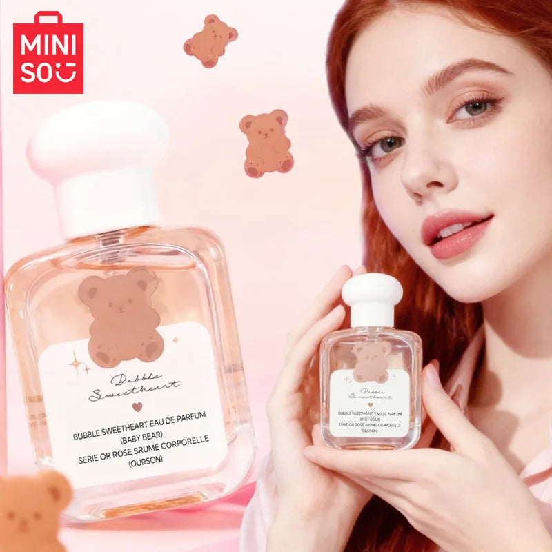 MINISO BUBBLE SWEETHEART Women Perfume Original Luxury Floral Eau De Parfum Designer Fragrance For Woman Body Spray 15ML