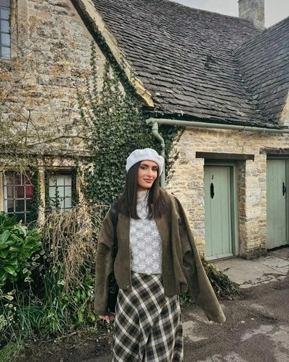 Women's 2025 new Jackets Autumn Fashion Loose Bat Sleeves Elegant Women's Jackets Chic Street Youth Autumn Long Sleeves Coats