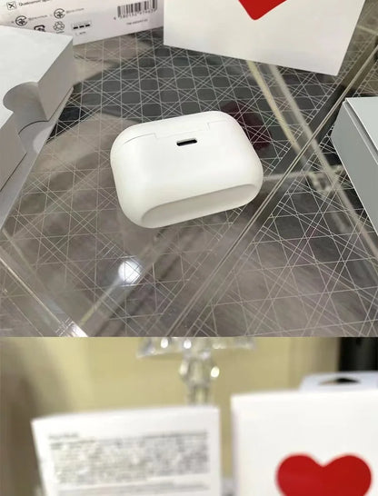 Bluetooth 5.3 Wireless Headphones Heart Shaped Earphones Woman HiFi Music Heart Earbuds Headset Fashion High Quality Girl Gifts