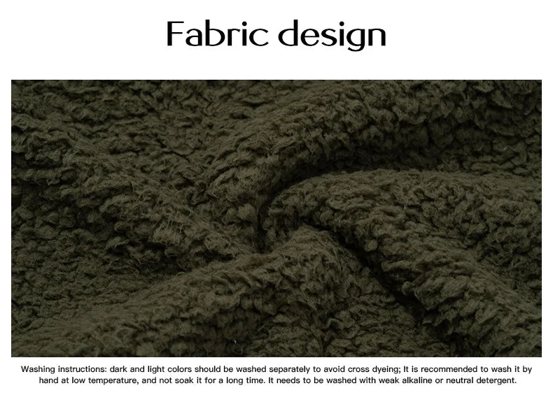 2024 Autumn and Winter Temperament Casual Loose Hooded Knitted Jacket Women's Clothing Пальто Женское