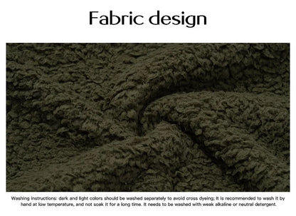 2024 Autumn and Winter Temperament Casual Loose Hooded Knitted Jacket Women's Clothing Пальто Женское