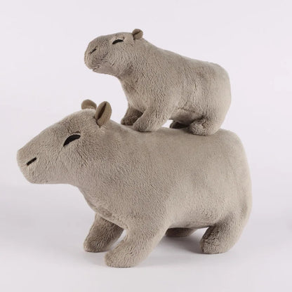 18/30cm Capybara Rodent Plush Toy Cartoon Animal Hydrochoerus Hydrochaeris Plush Doll Soft Toy Christmas Gift Toys For Children