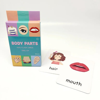 Montessori Alphabet Flashcards for Kids 3-14 Years, 36 Cards x 8 Themes, Educational Toys, Reading/Writing Learning Games Gift