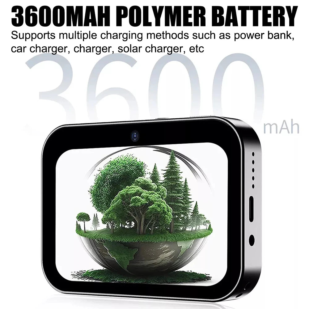 New 4K Digital Camera Night Vision Triple Lens 3Inch HD 64MP Touch Screen Entertainment Digital Camera OTG Transmission 3600mAh