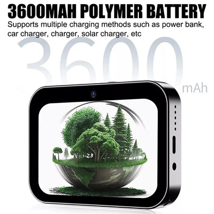 New 4K Digital Camera Night Vision Triple Lens 3Inch HD 64MP Touch Screen Entertainment Digital Camera OTG Transmission 3600mAh