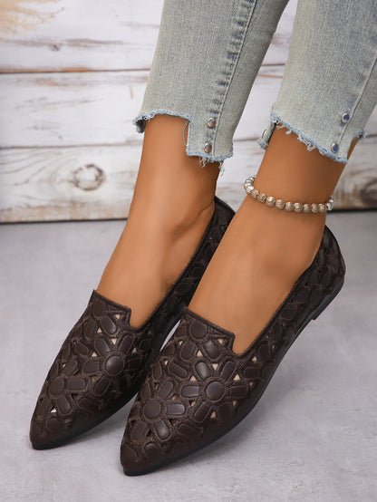 EtherealBe Women's Embroidered Loafers for Chic Style