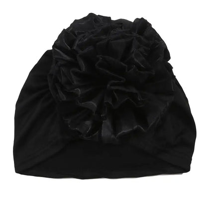 Women's Hats Spring Summer Floral Beanie Hat Muslim Stretch Turban Hat Cap Hair Loss Headwear Hijib Cap