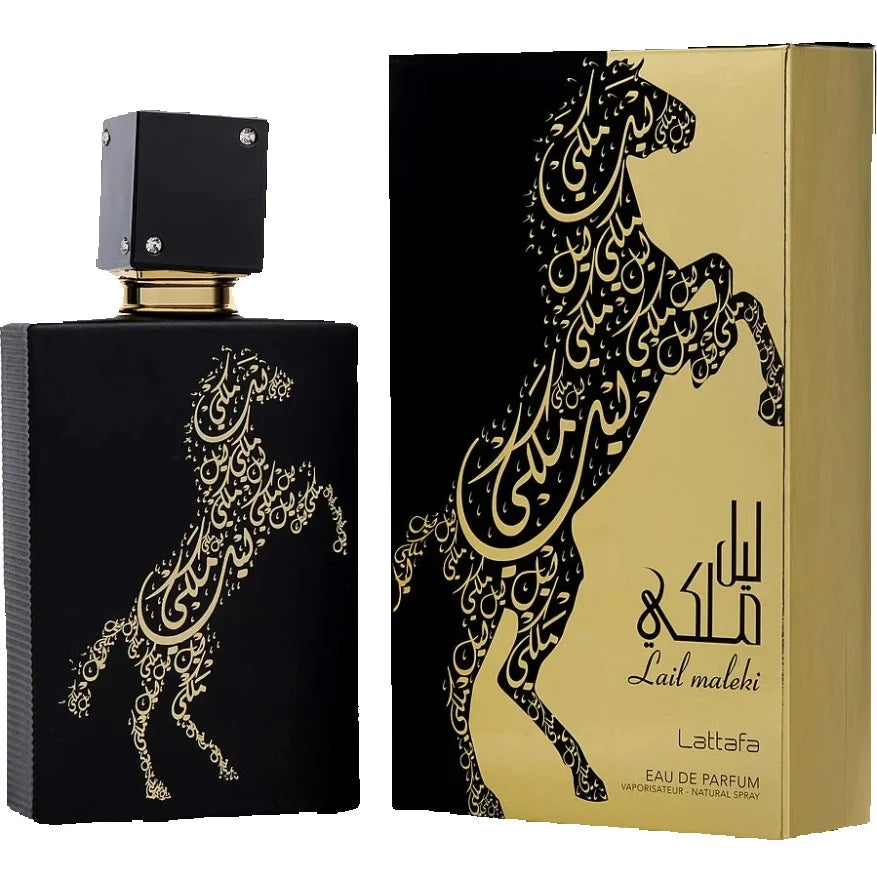 Lattafa Lail Maleki for unisex Eau De Parfum Spray 100ml Oriental notes long-lasting fragrance  guaranteed
