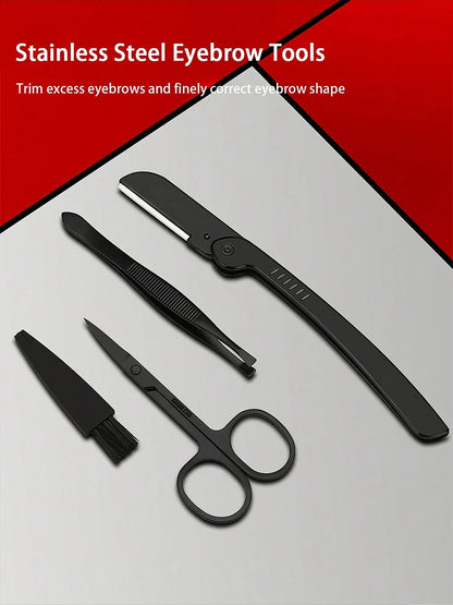 Manicure Nail Clippers Pedicure Set - Stainless Steel Manicure, Professional Grooming Kit, Nail Care Tools with Luxurious Travel