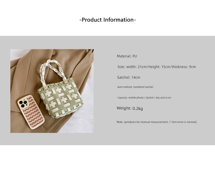 Hand-Woven Bag Homemade Summer DIY