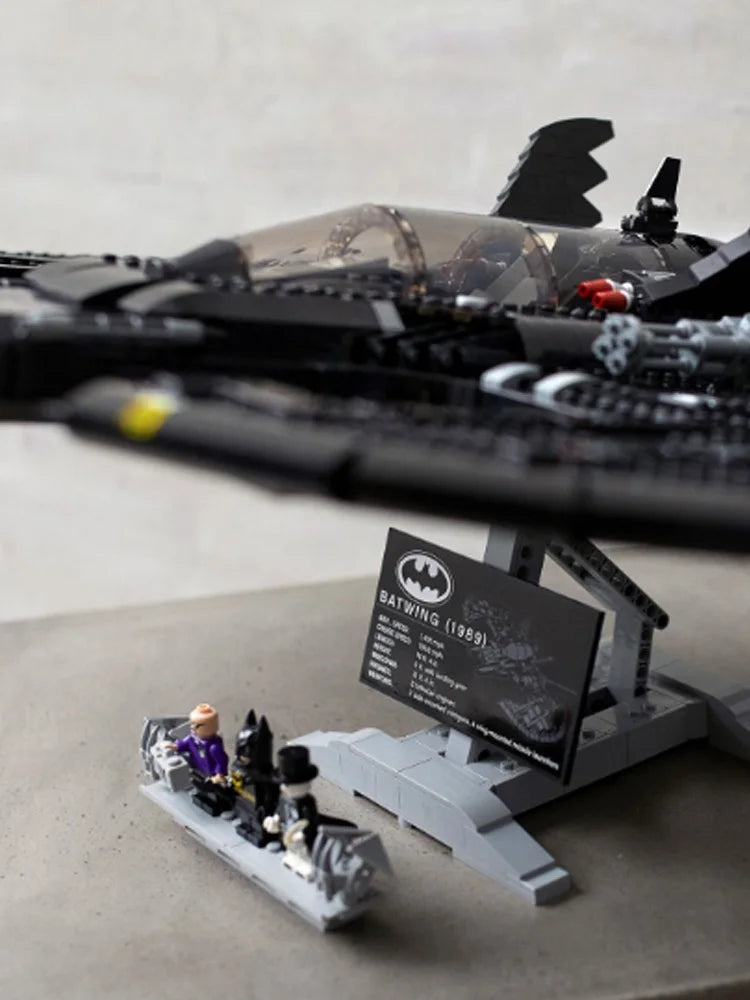 LEGO 76161 Superhero Batwing 1989 Batman Assembled Building Blocks Toy Children's Day Gift