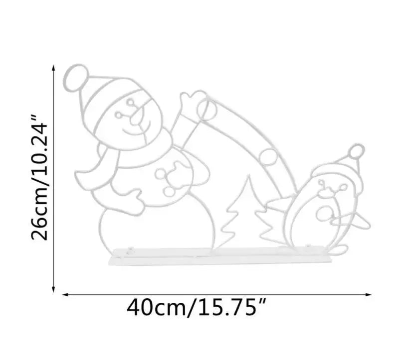 Christmas Snowman Lighted Decor Fun Animated Tree Snowman Light Holiday Gift Idea