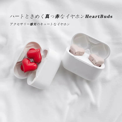 Bluetooth 5.3 Wireless Headphones Heart Shaped Earphones Woman HiFi Music Heart Earbuds Headset Fashion High Quality Girl Gifts