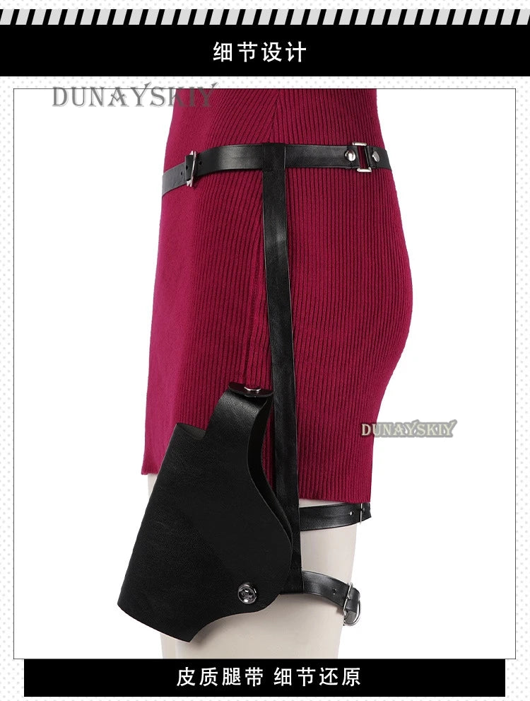 EtherealBe Resident Evil Ada Wong Cosplay Costume Set