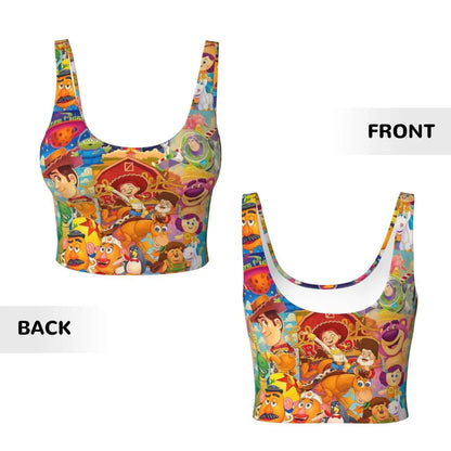 EtherealBe Toy Story Jessie Sports Bra for Women