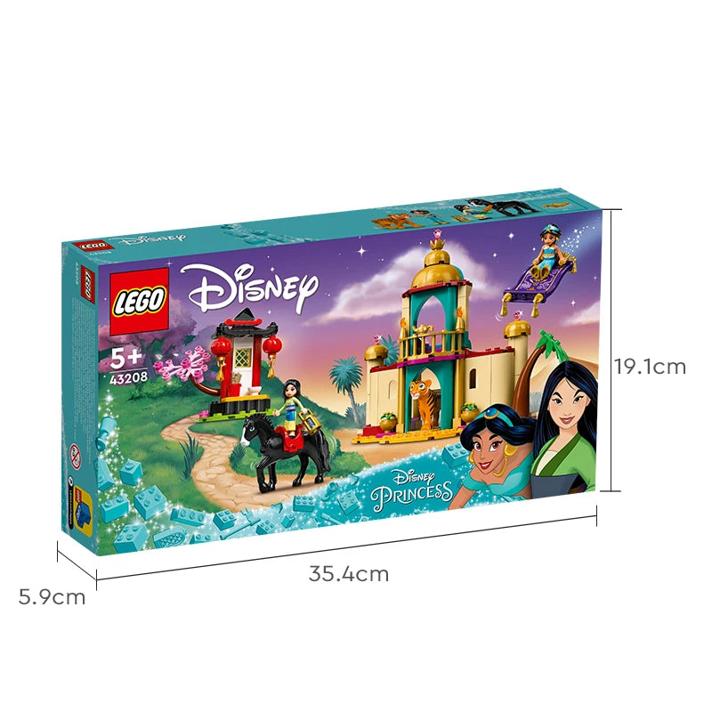 LEGO Disney Series 43208 Jasmine and Mulan Building Block Toy