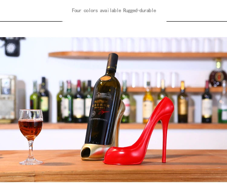 Creative High Heels Wine Rack Ornaments European Wine Rack Home Decoration Ornaments Wine Cabinet Jewelry Wine Rack Crafts