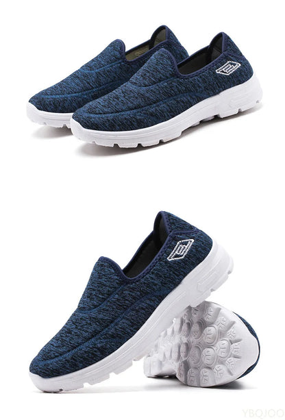 New Women's light Shoes Soft soled Breathable Sneakers Casual middle elderly shoe Couple's Anti slip comfort shoes Zapatos Mujer