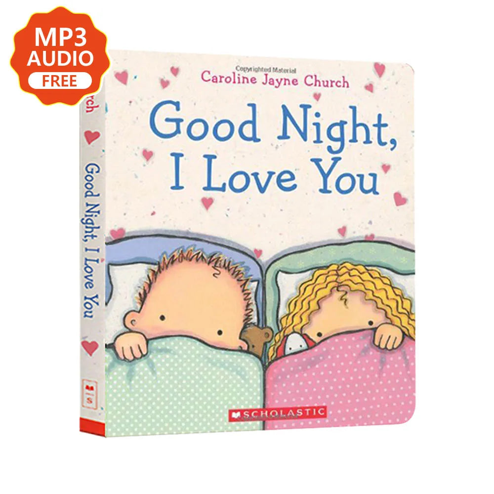 Good Night I Love You Caroline Jayne Church Child Enlightenment Picture Story Book Kids Early Education Learning Gift Montessori
