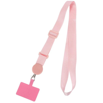 Long Crossbody Phone Lanyard Adjustable Neck Strap Wide Cloth Neckband Strap Rope Hanging Anti-Lost Phone Lanyard