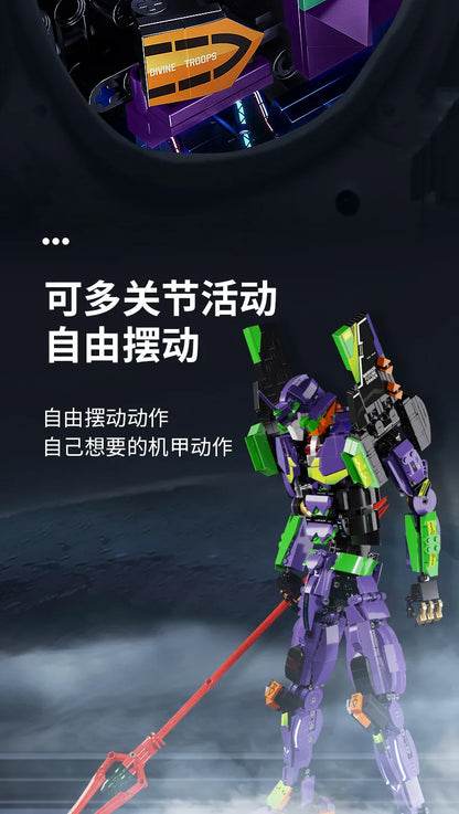 IN STOCK Technical Robot Building Blocks Model MOC Creativity Mecha Assembling Bricks Toys for Children Christmas Gift Set