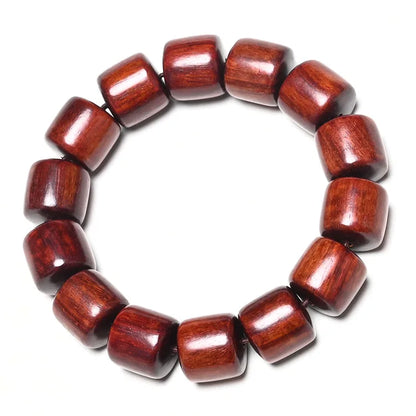 African Lobular Red Sandalwood Beads Zambia Red Sandalwood Hand String 8mm 108 Rosary Beads Men's and Women's Bracelet Wholesale
