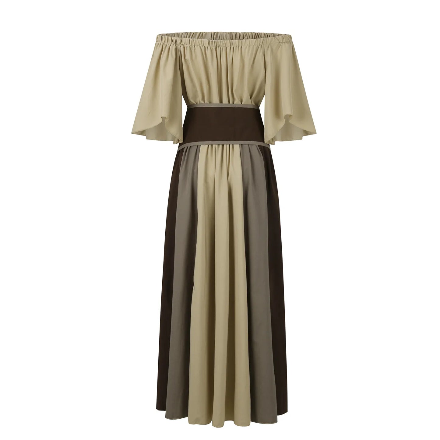 New Medieval Costume for Women Halloween Corset Gothic Renaissance Dress Plus Size Flare Sleeve Ball Gown Cosplay Clothes