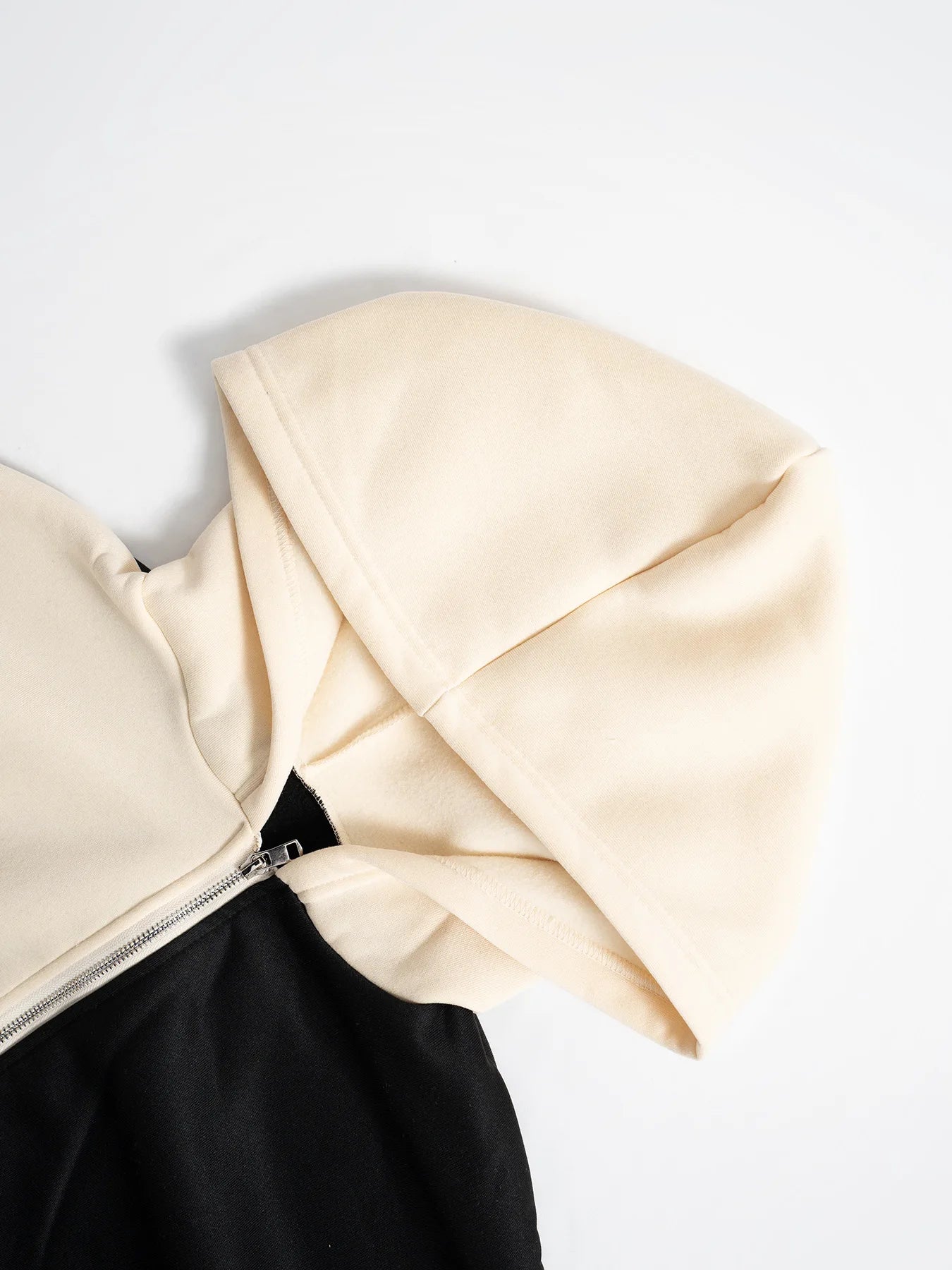 Women Loose Autumn Winter Two Pieces Suit Matching Sets Hoodie Tracksuit Blocked Zipper Short Outerwear Drawstring Cargo Pants