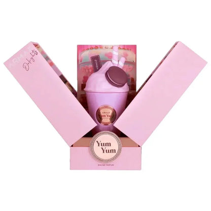 Armaf Yum Yum Eau de Parfum Spray 100ml Original Arab Perfumes Lasting Floral Fruity Fragrance Perfume Cologne for Women Makeup