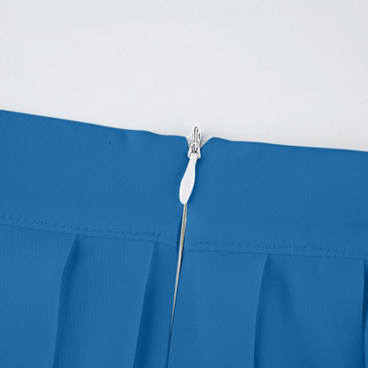 Solid Mini Pleated Skirt For Women Korean Preppy Style Student Uniform Fashion A-Line Skirts Y2K Clothes Tennis Skirt Faldas