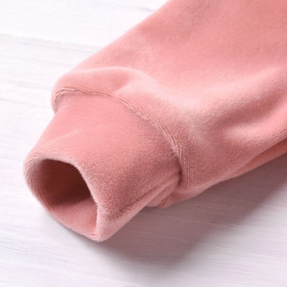 2Pcs Newborn Infant Baby Clothes Girls Clothes Sets Solid Color Long Sleeve Sets 6 12 24 Months