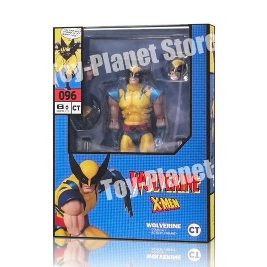 In Stock Ct Toys Wolverine Mafex 096 Figure 138 Brown Comic Ver X-Men Anime Action Figure Figurine Model Customized Gifts Toys