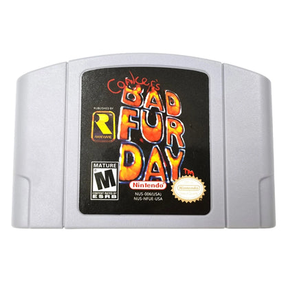 64 Bit Video Game Console US Version Toys Game Collection Cartridge N64 Series Kart Party Super Smash Bros Bad Fur Day
