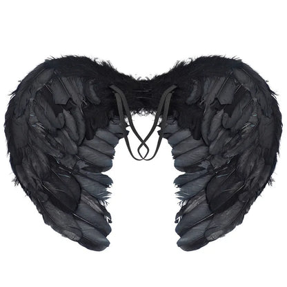 Halloween Costume For Kids Black Witch Dress Luxury Lace Sequin Evil Role Playing Costume Maleficent Dress Up Outfit Ghost Bride
