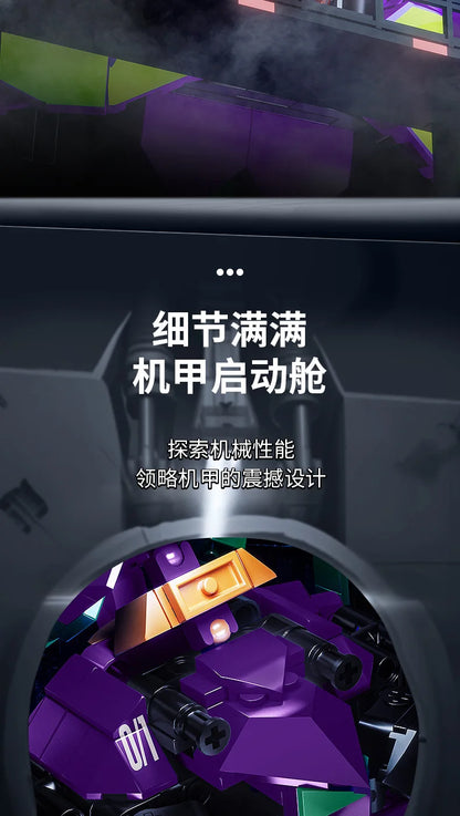 IN STOCK Technical Robot Building Blocks Model MOC Creativity Mecha Assembling Bricks Toys for Children Christmas Gift Set