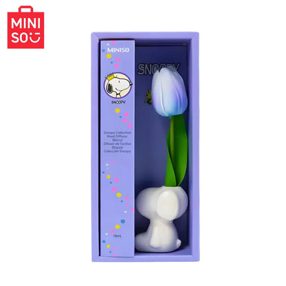 Miniso Snoopy Joint Flameless Home Fragrance Room Flameless Freesia Jasmine Fragrance Oil Diffuser Stick Home Room Air Freshener