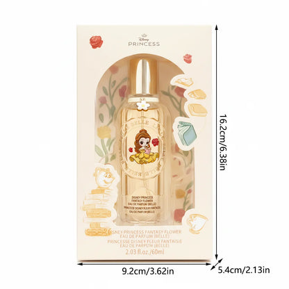 MINISO & DISNEY BELLE Women Perfume Original Luxury Floral Fragrance For Woman Spray 60ML Girl Birthday Present Children Gift