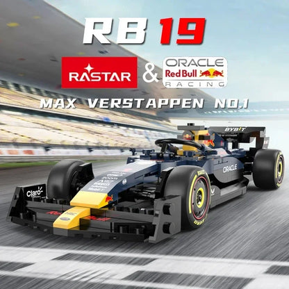 1/24 2023 F1 Red Bull RB19 #1 Max Verstappen #11 Perez Formula Racing Car Building Block Model Assembling Toy Vehicle Bricks