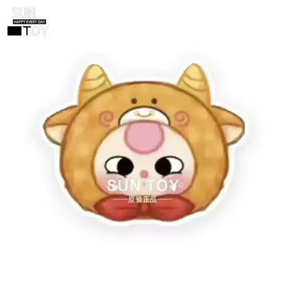 Baby Three Twelve Constellations Plush Blind Box Tide Bag Decorative Pendant Mystery Box Kawaii Doll Surprise Toy Christmas Gift