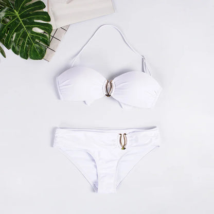 New Sexy Bikinis Swimsuits Women Swimwear Push Up For Female Beach Swimming Wear Bathing Suits Brazilian Bikini Set Pool Bather