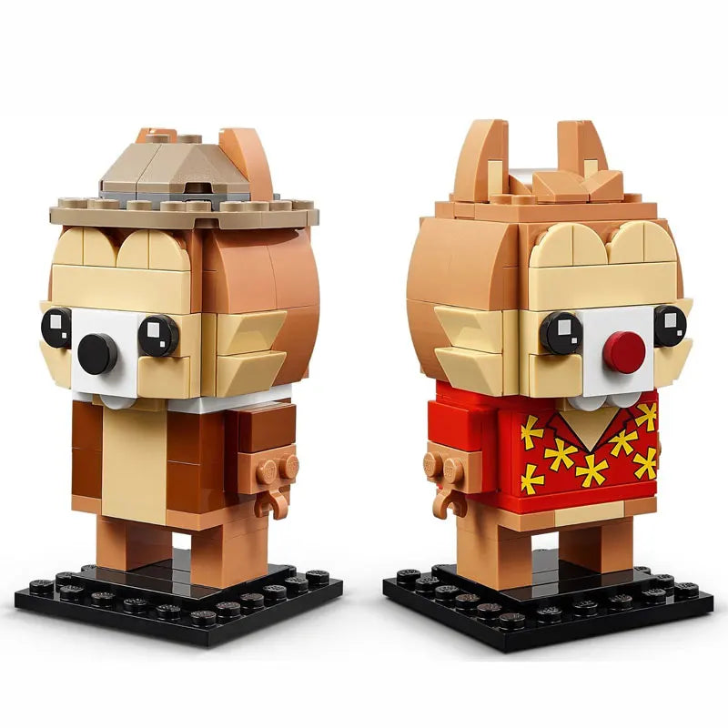 LEGO 40550 Qiqi and Titi Squirrel Squarehead Assembly Toy Building Blocks