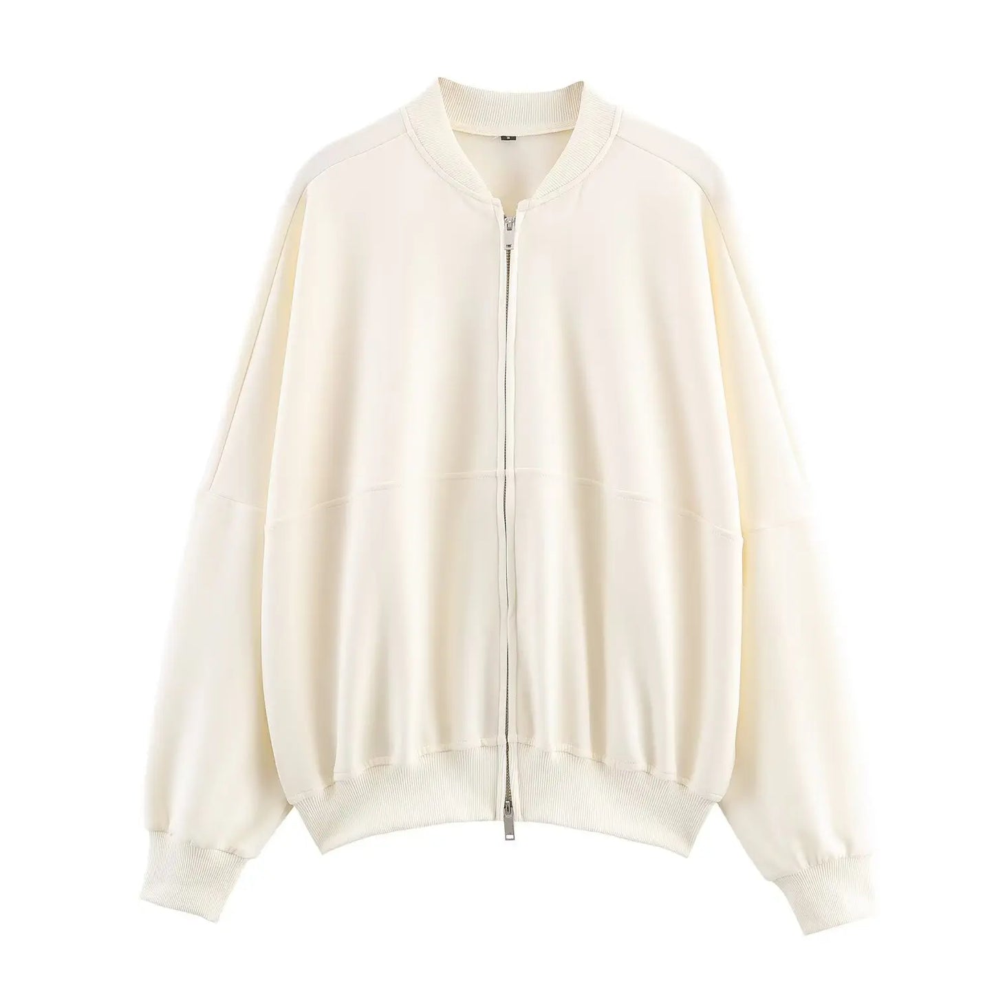 HH Women Casual Solid Coat Flared Pants Suits Long Sleeve Zipper Bomber Jackets 2025 New Fashion Lady Chic Outfit 2 Piece Set