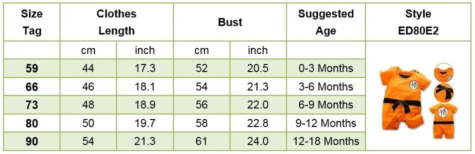 Baby Anime Clothes Newborn Cotton Rompers Training Outfit Infant Kids Halloween Cartoon Cosplay Costume Jumpsuit