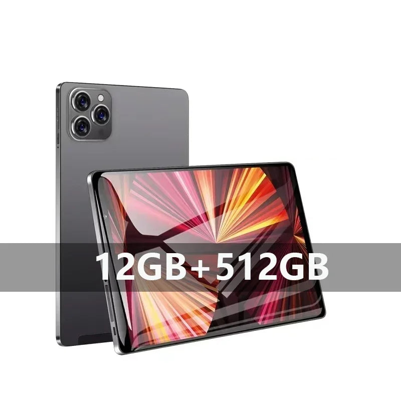 New Global Model Tablet Tab14 8-inch Android 12 16GB 1TB GPS WPS 5G Dual SIM HD Wifi Bluetooth HD Screen Hot Tablet PC Portable