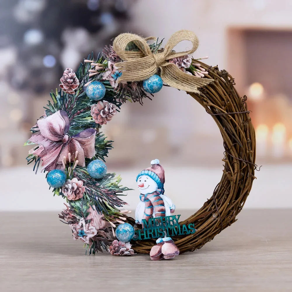 Christmas Characters  craft metal cutting dies mold  strips sheet scrapbook paper craft knife mold blade punch stencils dies