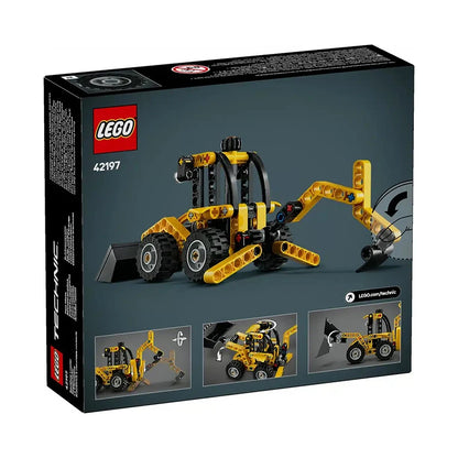 LEGO Mechanical Group 42197 Large Excavator Loader, Children's Puzzle Building Blocks, Boys' Toy Gift