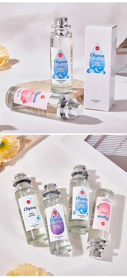 Milk Scent Baby Powder Vanilla Perfume Spray,Floral Fruity Women Scent,Coconut/Almond/Musk/Lemon/Mint/Cedar/Sakura Fragrance