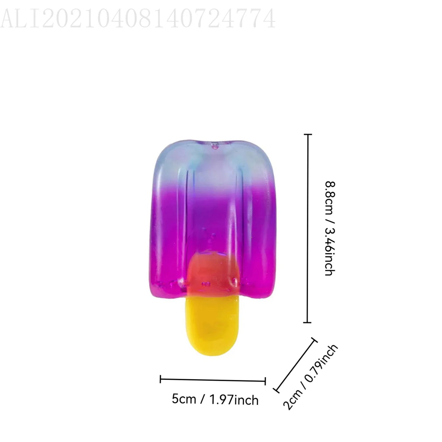 Schylling Needoh Nice Cube Sensory  Nice-Sicle Stress Relief Squishy Cube Anti-Anxiety Squeeze Object For Focus ADHD Population