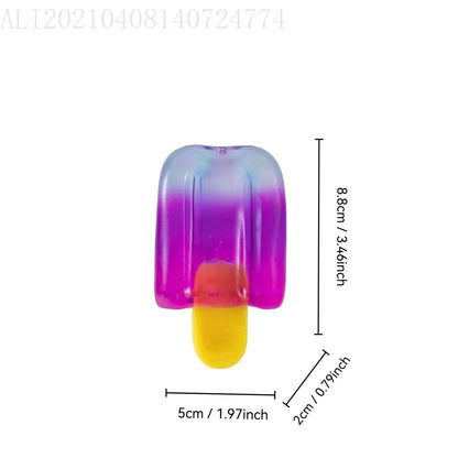 Schylling Needoh Nice Cube Sensory  Nice-Sicle Stress Relief Squishy Cube Anti-Anxiety Squeeze Object For Focus ADHD Population