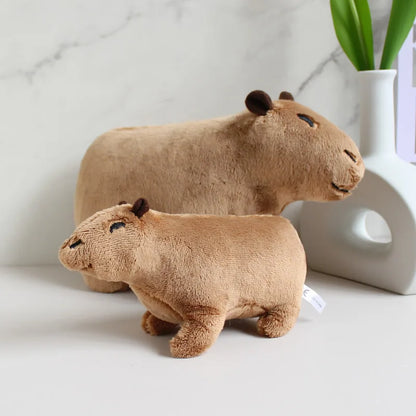 18/30cm Capybara Rodent Plush Toy Cartoon Animal Hydrochoerus Hydrochaeris Plush Doll Soft Toy Christmas Gift Toys For Children